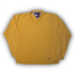 Tommy Hilfiger Yellow Sweater Mens XL